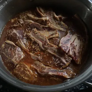 Short ribs (Kalbi) bought ribs fR. Richard&apos;s meat. *1/2/22