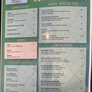 Menu 1 of 3