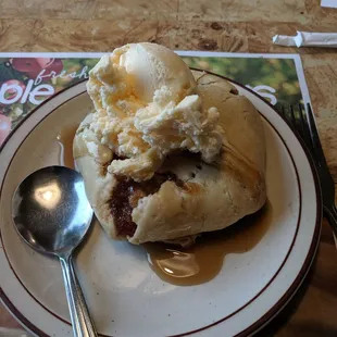Get the apple dumpling from Libby!