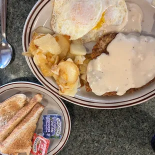 Country - Fried Steak &amp; Eggs