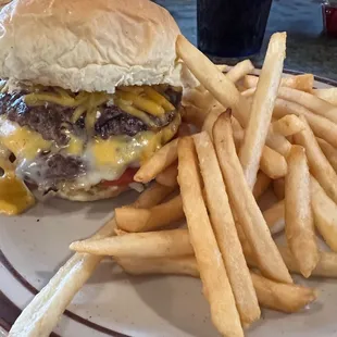 Double Triple Cheeseburger