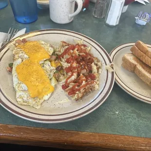 My breakfast. They see me and already know what I want. I love this place !