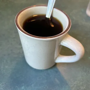 A little coffee while I wait for this amazing breakfast to come!