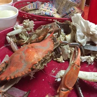 Great jumbo crabs
