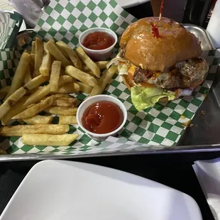 Spicy Hot burger - yum !!