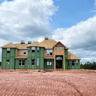 a home under construction