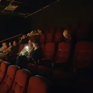 Seating for 49. Kind of cozy and kind of nice