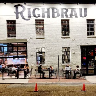 the exterior of richbrau