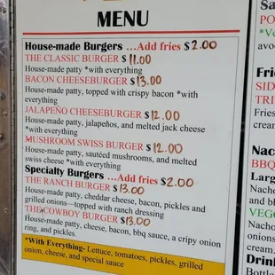 Burger Menu