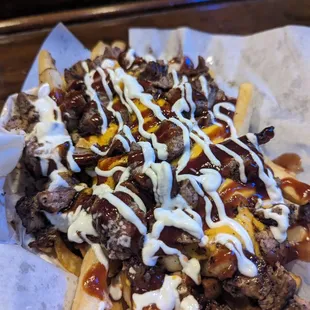 Tri-tip fries