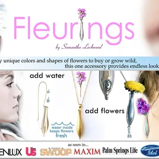 Riches Kahala Boutique is now home of Fleurings... jewelry made to hold flowers!