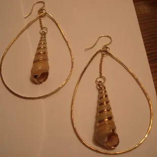 The earrings I bought for my friend from Riches! You can take the girl from the island, but not the island from the girl