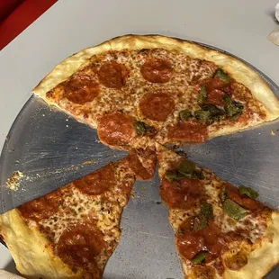 Pepperoni and Green Chili