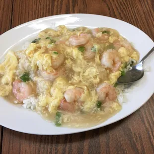 shrimp and rice