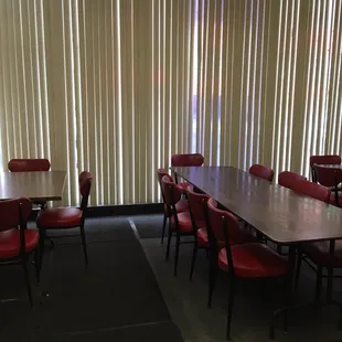 The inside of Richie Chan&apos;s. Small but clean!