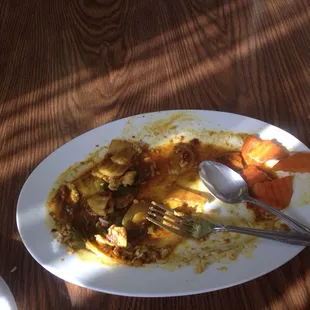 curry chicken is amazing !