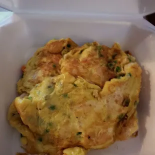 Shrimp and egg