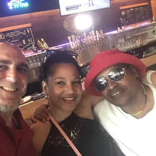 Super cool owner Richie (left) aka The Dough Maker.