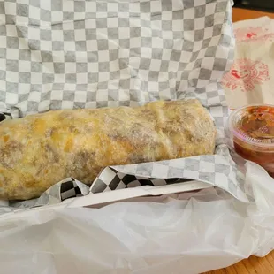 Breakfast Burrito (Bacon)