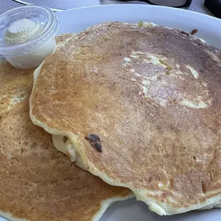 Pancakes are huge