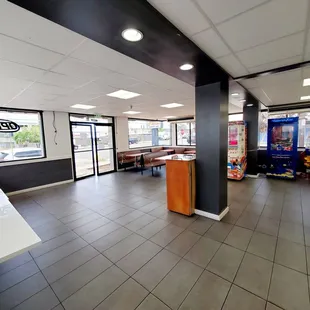 Inside the restaurant. NO inside dining due to Covid-19. Only "take-out" for now.