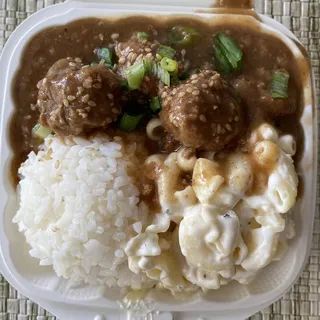 Mini Shoyu Meatballs