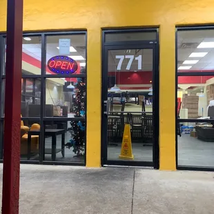 They're open! Eat local