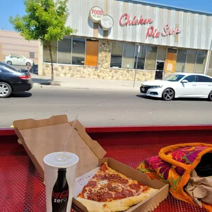 Outside seating