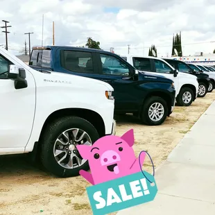 Our Silverados are itching to get off the lot!