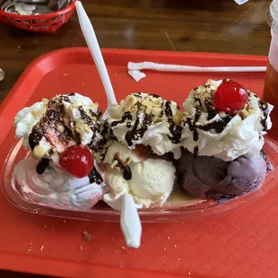 Banana split
