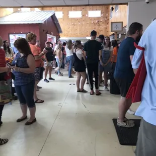 Long lines, worth the wait.