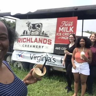 We enjoyed our ice cream outing!