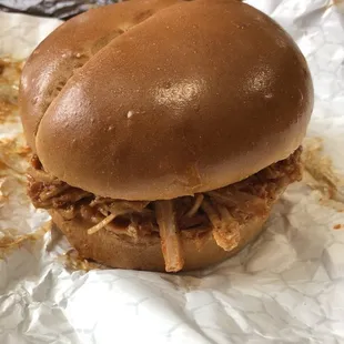 Bbq sandwhich