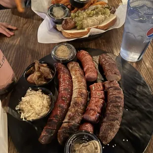 Sausage sampler
