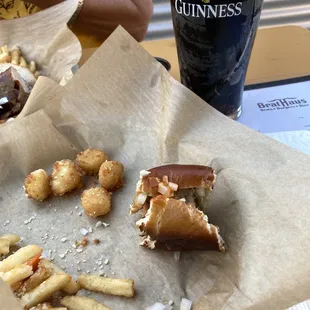 Guinness nitro and end of my curry brat