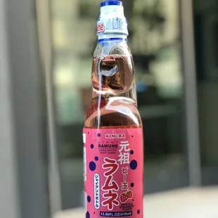 a bottle of soda