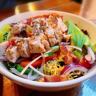 Chopped Salad with Chicken.