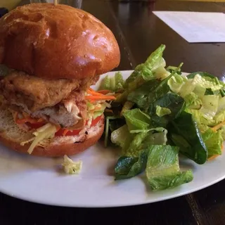 Korean Fried Chicken Sandwich