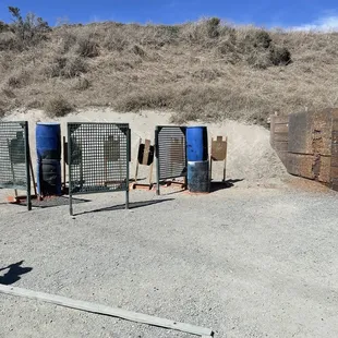 Action shooting range.