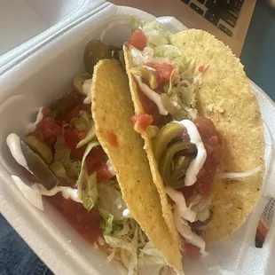 Fully loaded $2 tacos on Tuesdays!