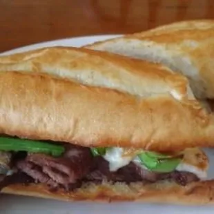 Rich&apos;s 5 Star Philly Cheesesteak Sandwich