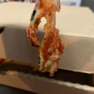 a piece of bacon