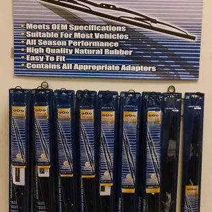 Save money on your wiper blades come see us