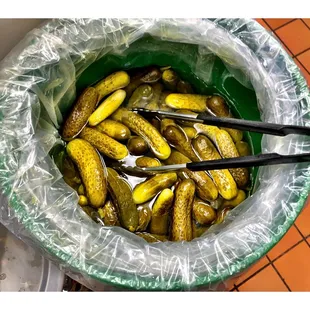 Pickle Cucumbers from Big Barrel!Taste So Good! Polish/Ukrainian/Lithuanian Delicatessen &amp; Liquors. Quality European Food &amp; Fresh Deli!