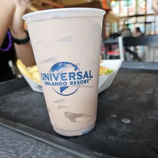 Bland boring milkshake.