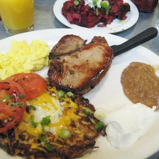 Potato Cheese Pancakes