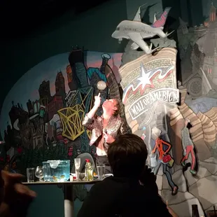 Stevie Starr put cigarette smoke in a bubble long after he had puffed the hell out of it.