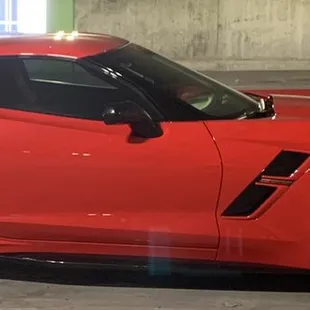 My 17 little red corvette.