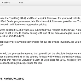 Quoted a price then told it wasn't possible