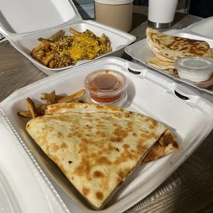 Bacon BBQ Chicken Quesadilla